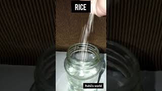 Rice water for fast hair growth