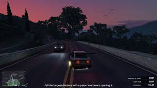 Tokyo drifting in the hills in GTA with low grip tires