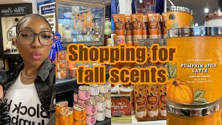 VLOGTOBER DAY 6: Shopping for fall scents for my NEW apartment!!| Shalaya Dae