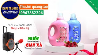 Thu âm Quảng cáo Nước giặt xả Nuki blue