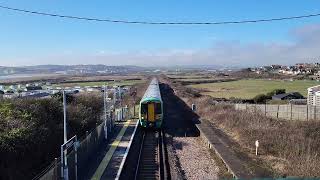 Class 377s arrive at Bishopstone