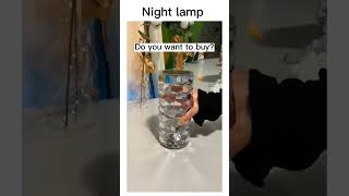 Do you want this Crystal Night Table Lamp 🎁 #lamp #room #light #foryou