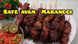 Sate Ayam Maranggi, super enak, bumbunya mantap,bikin ketagihan#satemaranggi#sateayam