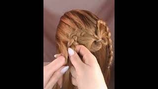 Heart  shape braid / style  # 30