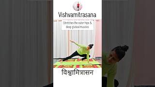 Vishvamitrasana For Beginners #shorts #yoga