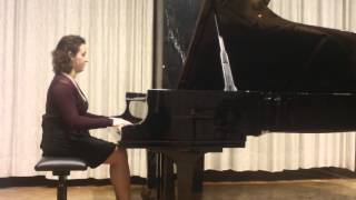 Sara Vujadinovic plays L.van Beethoven: "Hammerklavier" Sonata op.106 B-flat Major (1st mov)