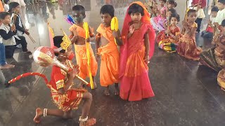 Dasara Special Dance Performance | Bhadra Shaila Song | PCMR School | Vinayaka Dance Company - Amar