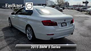 Used 2015 BMW 5 Series 535i, East Petersburg, PA FD921879