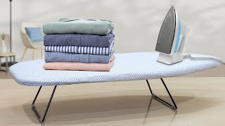 WEIRD WOLF Tabletop Ironing Table with foldable legs, Portable, Compact & Space Saving Ironing Board