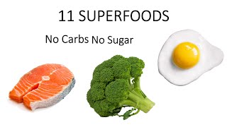 11 Healthiest Foods With No Carbs And No Sugar