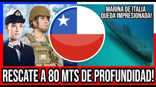 Armada de Chile SALVA Submarino a 80 metros Profundidad 🇨🇱 #Chile #Valparaiso #ViñaDelMar #BioBio