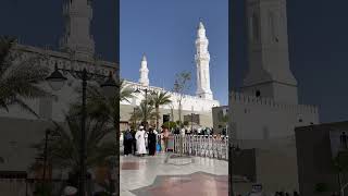 Beautiful view of Masjid Quba Madina - مَسْجِد قُبَاء