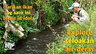 ikan selokan air deras...nilemnya buayak mas bro #microfishing #mancingselokan #mancingmelem