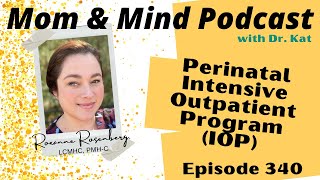 340: Perinatal Intensive Outpatient Program (IOP) with Roxanne Rosenberg, LCMHC, PMH-C