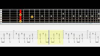 Bad Guy Guitar Tab (Fingerstyle)