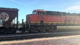 A Passing BNSF Freight Train