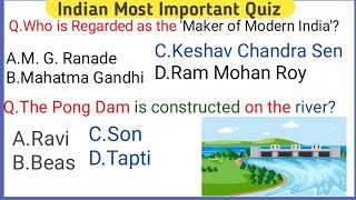 Indian Most Important Quiz||Indian Important Questions and Answers||Gk Questions||Gk GS