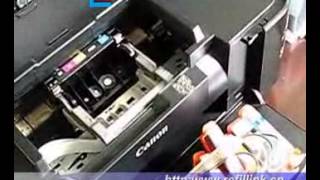 How to install gasket for HP, for Canon printer