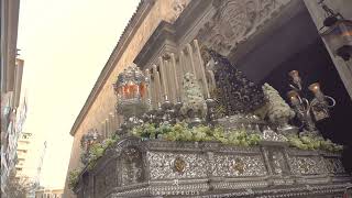 Salida de la Virgen de los Dolores (Soledad) el pasado Viernes Santo en Almería (Tráiler)