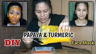 Rejuvenate your skin using DIY Papaya and Turmeric Face Mask