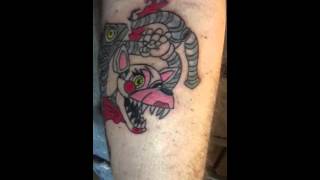 My FNAF Mangle tattoo!!!