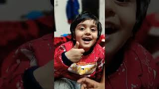 Singing talent of 2 year old baby