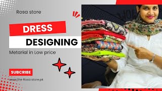 Designer dress metarial in low price 😱😱😱