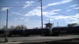 1080p HD: Railfanning at Blue Island IL. 4/27/13