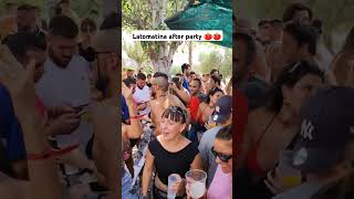 Latomatina after party