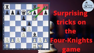 It's NOT a gambit | The Four-Knights game🔥🔥🔥