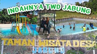 EXPLORE TAMAN WISATA DESA JABUNG PANEKAN MAGETAN SENSASI MAKAN DIATAS AIR || Jihan Tiara