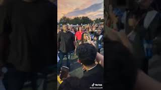 SWAE LEE GETS MAD AT FAN THAT THROWS WATER