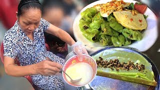 Ngon lạ món bánh cuốn lá dứa hiếm có 30 năm ở Sài Gòn