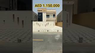 فيلا تملك حر جميع الجنسيات/افضل اسعار عقارات الامارات/افضل فرصه استثمارية/اراضي بالتقسيط في الشارقه