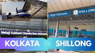 Kolkata to Shillong Flight | CCU-SHL | Indigo ATR 72 | Kolkata NSCBI Airport | Shillong Airport