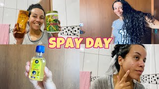 SPA DAY DA VIDA REAL: tratamento para acnes e cronograma capilar | Gabi de Paula 😍