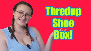 $400 pair of Shoes! | Thredup Shoe Rescue Box Unboxing