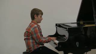 Tamir plays J.S. Bach Invention 1 & A. Goedicke Miniature Op. 8 No. 2