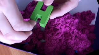 Phonic stage 2/3 - letter finding game - kinetic sand