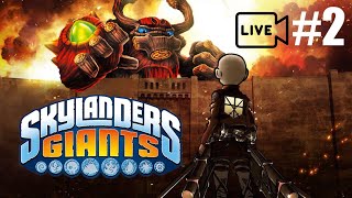 ATTACK ON GIANTS!! // Skylanders Giants - LIVE