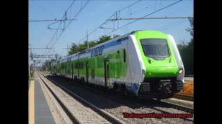 CORSA PROVA SULLA BOLOGNA-RIMINI PER IL NUOVISSIMO ETR 421-028 CARAVAGGIO DI TRENORD!