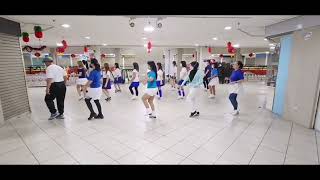 Yodel Trouble Line Dance Demo By D'Sisters & Friends LDG #linedance