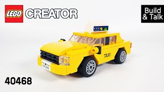 [조립&수다] 레고 크리에이터 40468 노란 택시(LEGO Creator Yellow Taxi) - 레고매니아_LEGO Mania(Build & Talk)