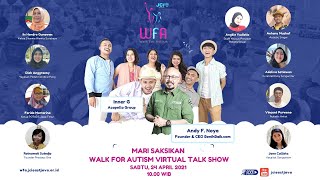 Walk for Autism 2021 Virtual Talkshow