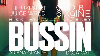 Nicki Minaj & Lil Baby - Bussin (Remix) ft. Ariana Grande, Doja Cat, Juice WRLD...etc. (Audio)