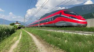 FERROVIA DEL BRENNERO IN 4K. Laives (BZ), 10.06.23 #ferroviadelbrennero #brennerbahn