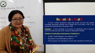 Biology (12 Science) Reproductive Health By Miss Manita Pradhan