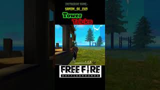 Tower Tricks #freefire #freefireshorts