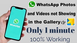 WhatsApp Images Not Showing In Gallery For IPhone #settings_bd #whatsapp 100% Working