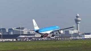 10+ MINUTES | Amsterdam Schiphol Heavy Planespotting | A380,787,777,A330,A340